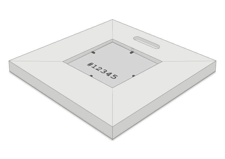 Picture Frame 20 x 20 cm Basic L27157 Picture Frame 20 x 20 cm Basic L27157